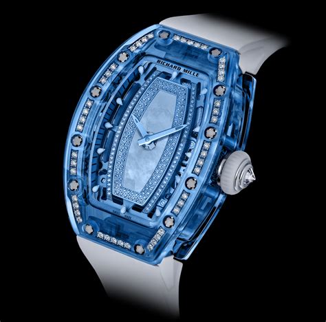 richard mille rm 07-02 white sapphire|richard mille clear watch.